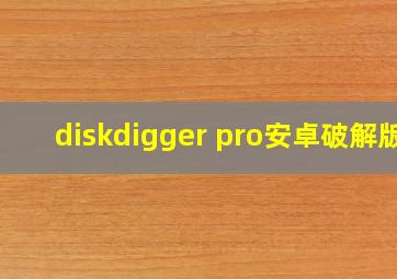 diskdigger pro安卓破解版